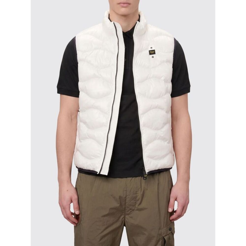 Blauer Suit Vest Men White